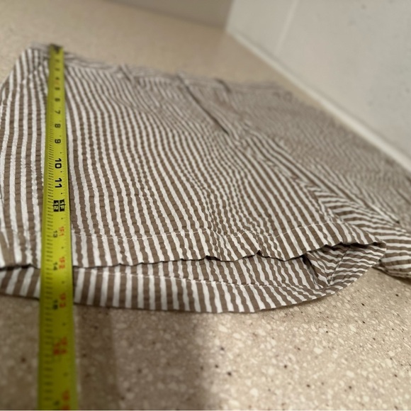 A new Day Chino Striped Textured Shorts Size 4 Cotton - Picture 10 of 15